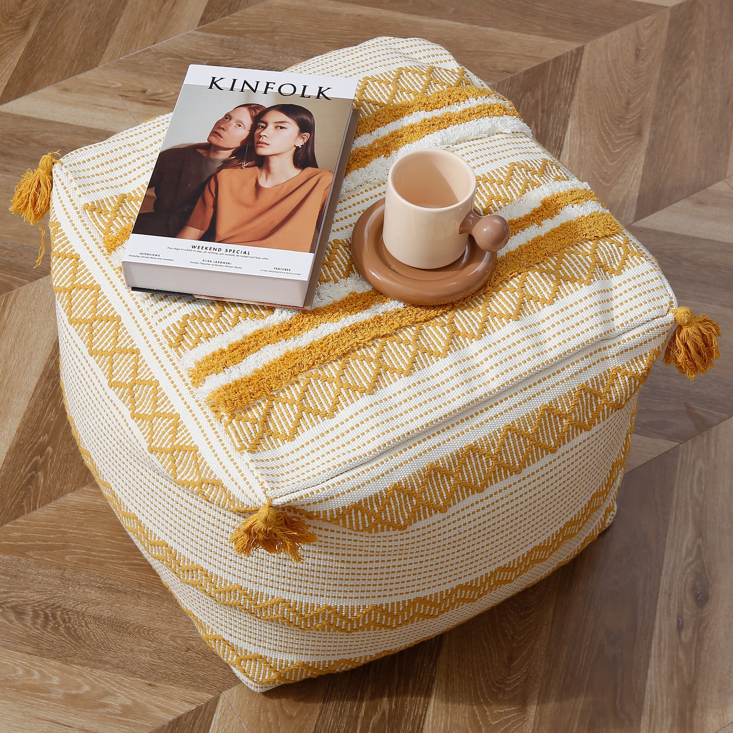 Boho Pouf