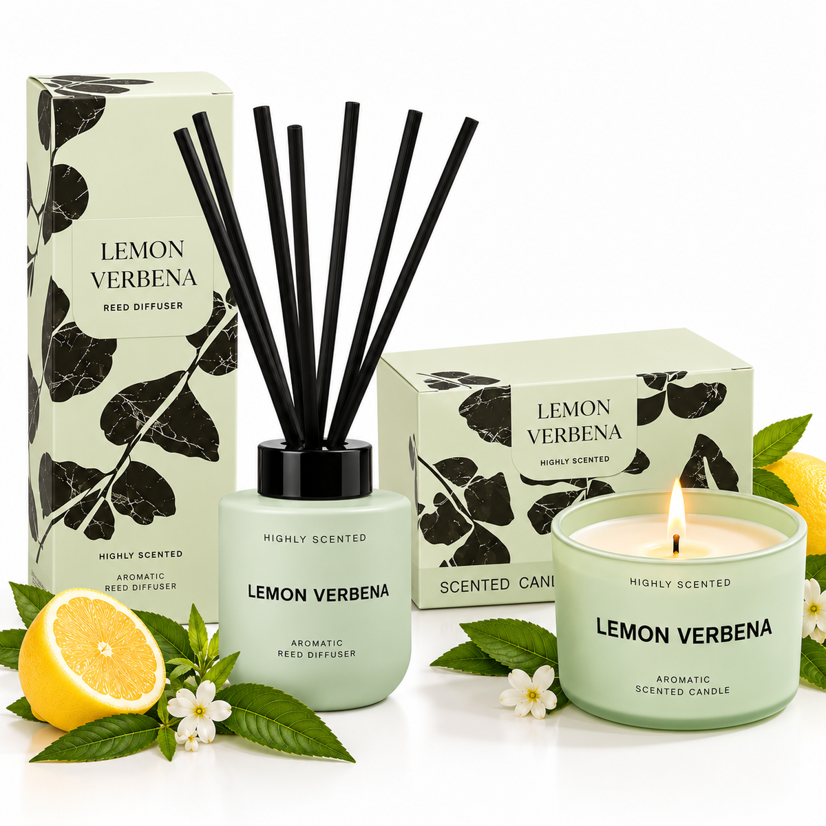 Lemon Verbena Scented Duo