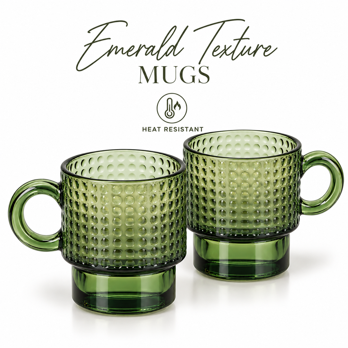 Emerald - Set of 2 Mugs