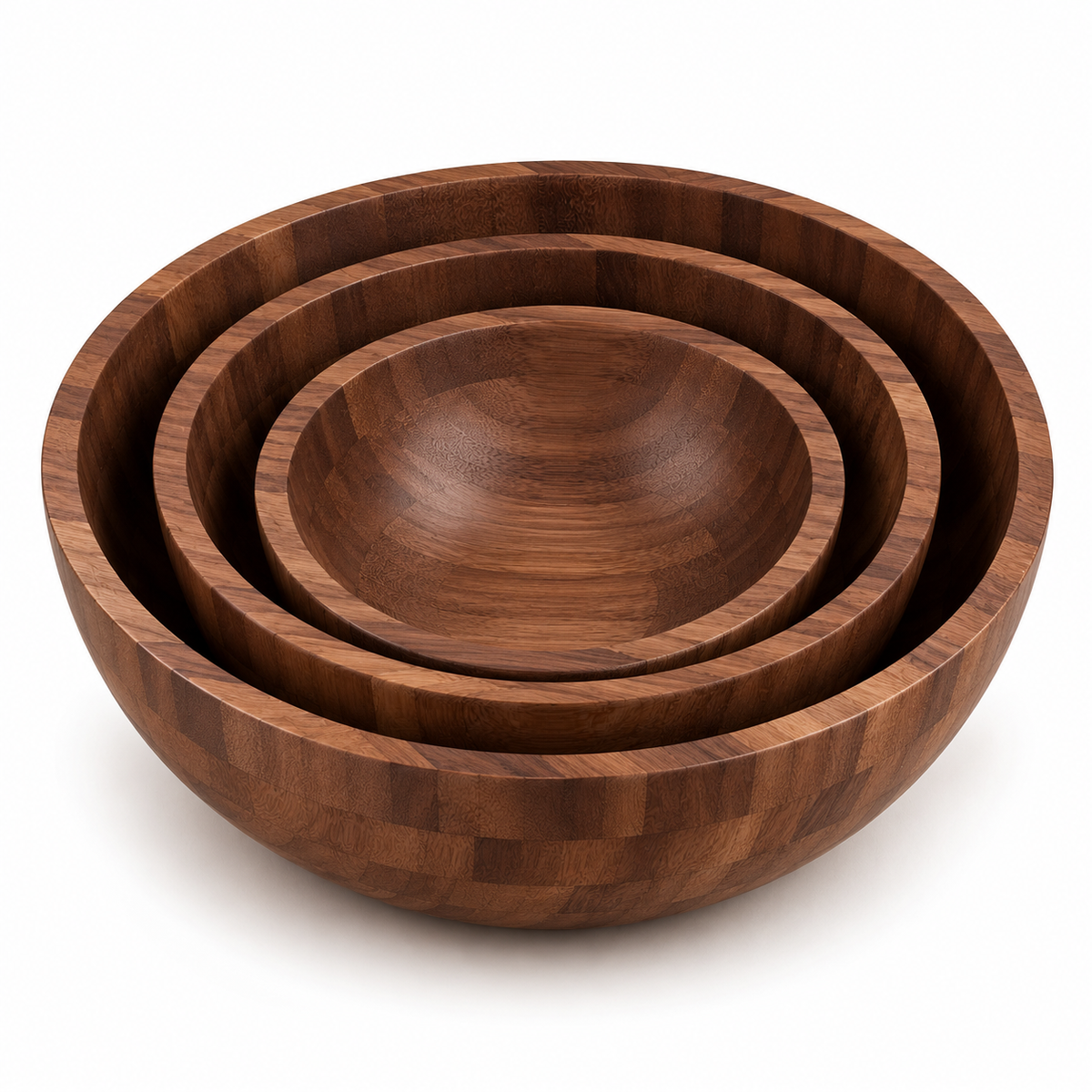 Siena Wooden Bowl Set