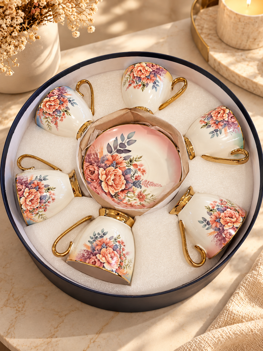Bloom Tea Cups - Set of 6