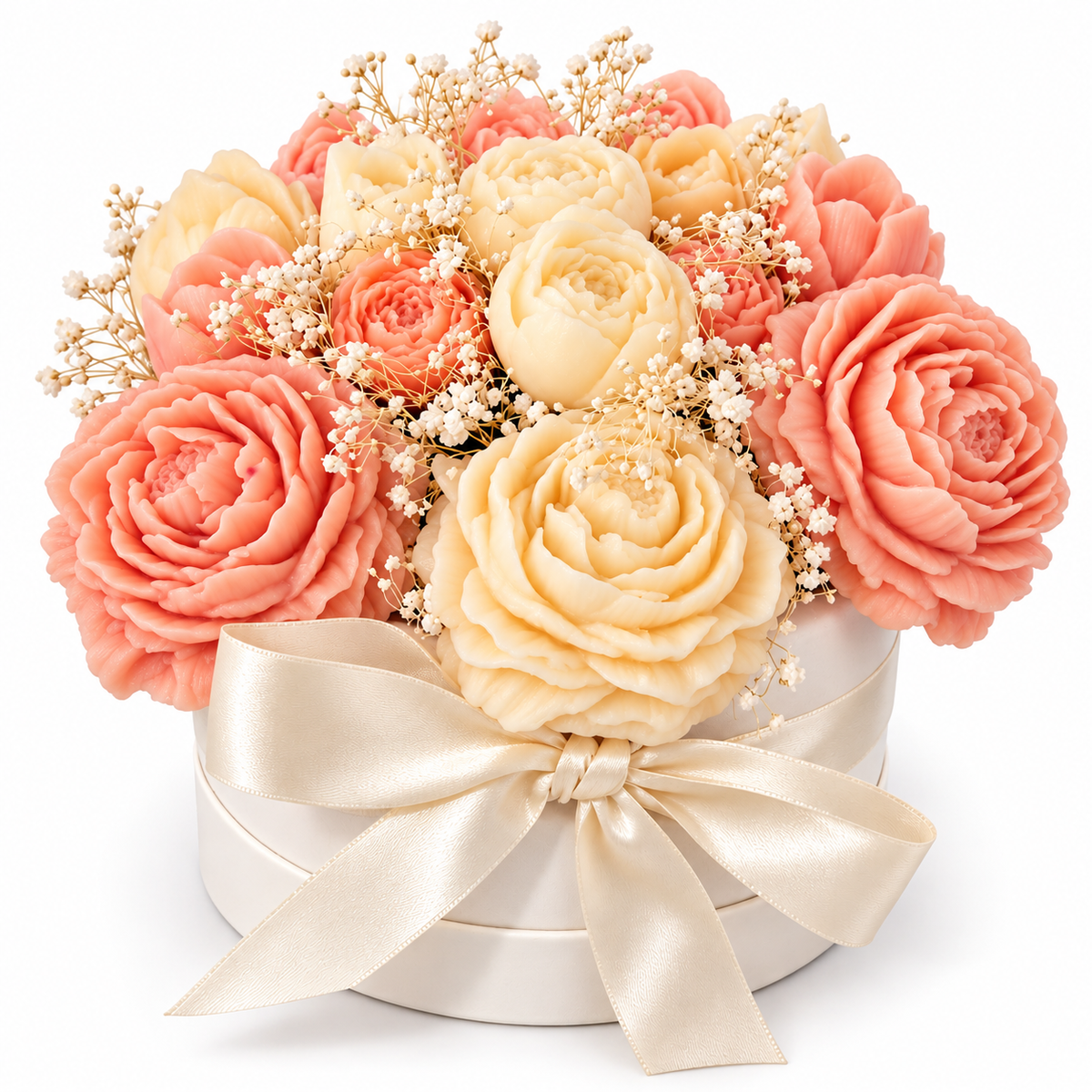 Petals of Love - Candle Bouquet
