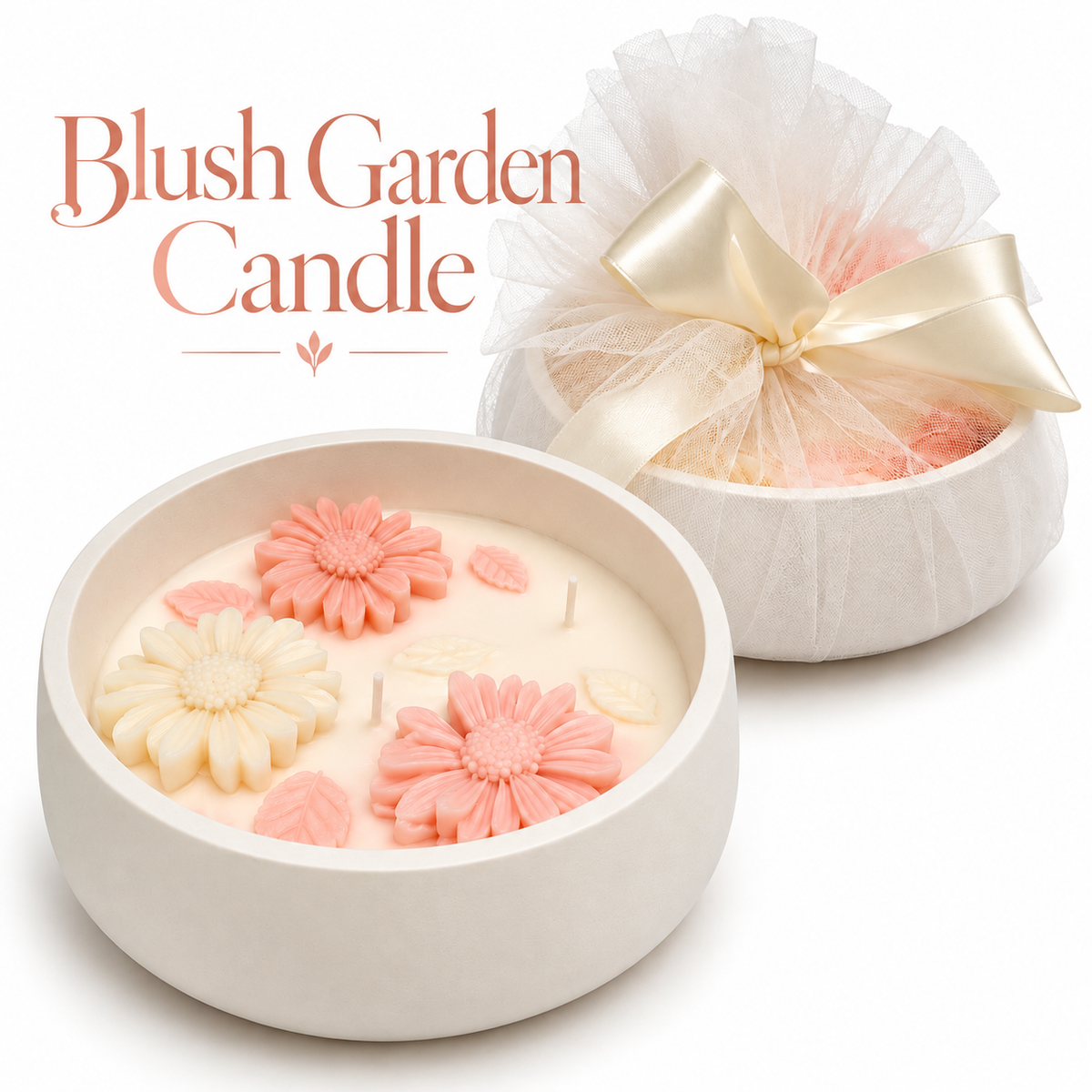 Blush Garden Candle