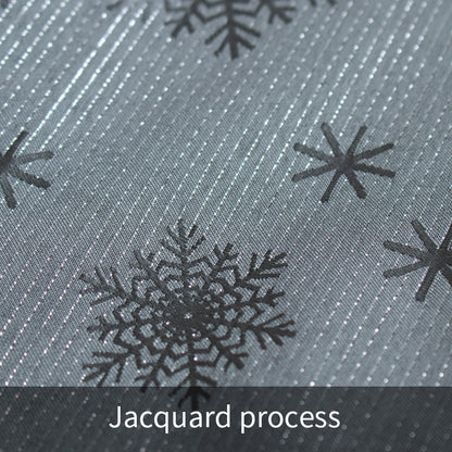 Jacquard Grey Tablecloth (140x240 cm)