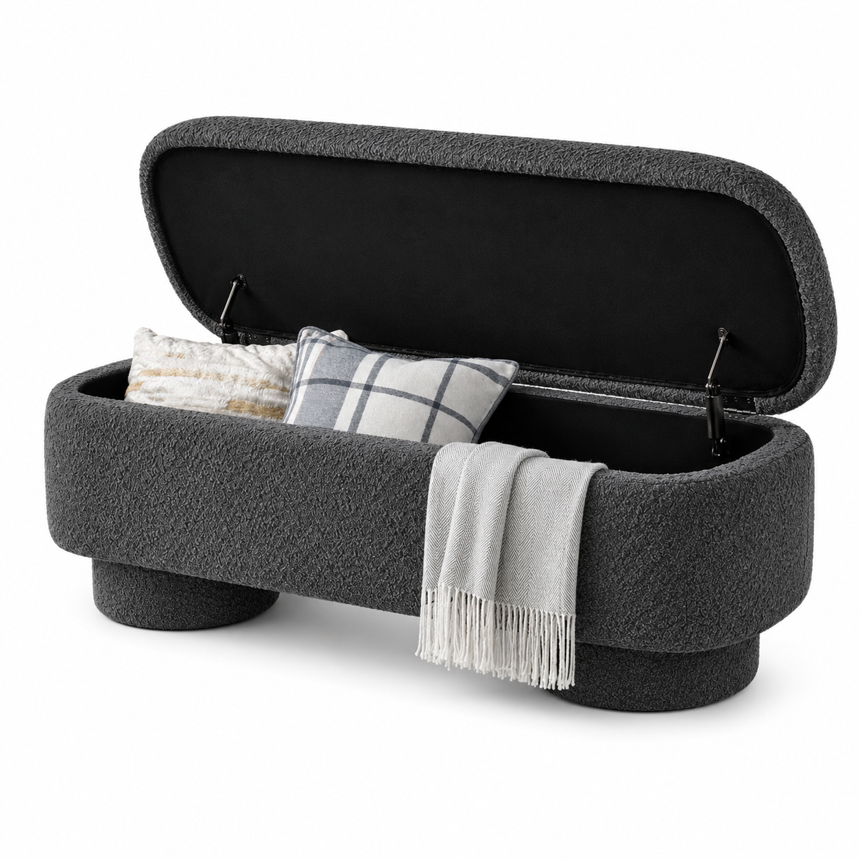 Lift Top Storage Bench (120x45 cm)