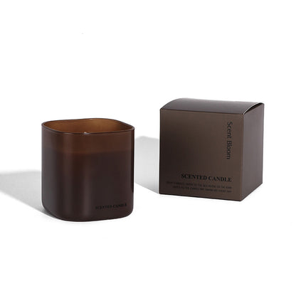 Luxury Natural Oil Candle (Amber, Sandalwood & Champagne)