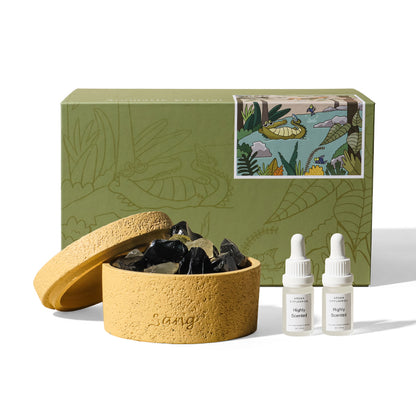 Luxury Crystal Stone Diffuser Set with Fragrance Oil