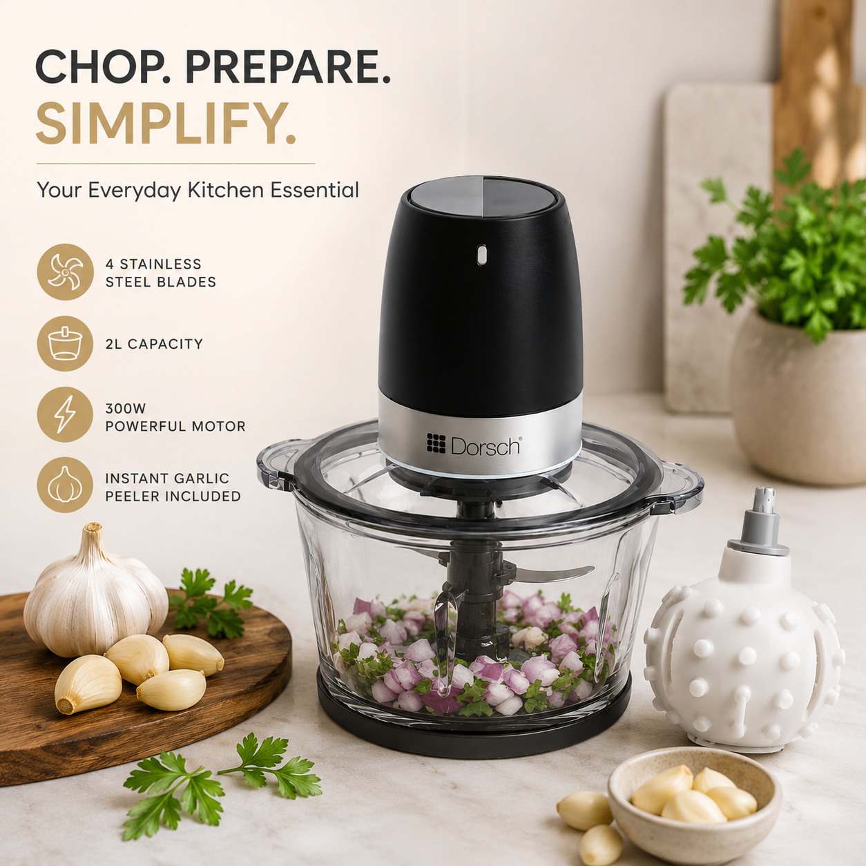 Dorsch Electric Food Chopper 3000W