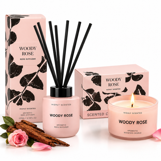 Woody Rose Scented Duo