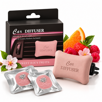 Car Diffuser – 2 Sachets Include