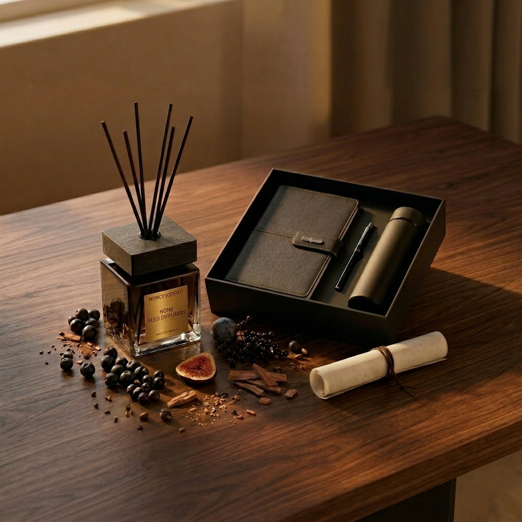 2 Aroma Diffuser 500 ml: Fruity Wood Retreat Set