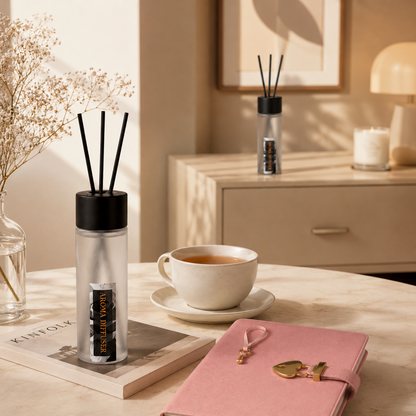 2 Floral Aroma Diffuser 120 ml + Free Notebook : Bloom & Write Bundle