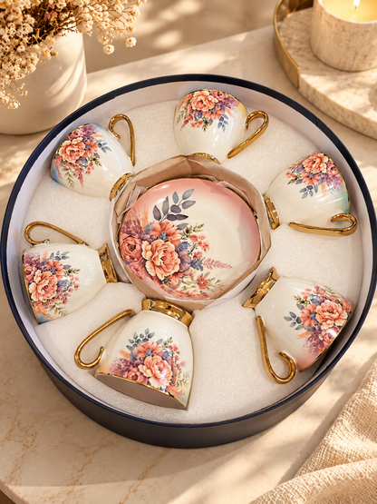 Bloom Tea Cups - Set of 6