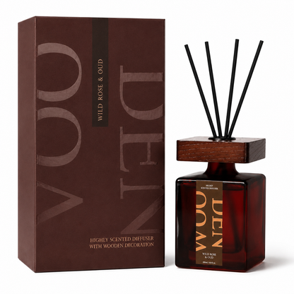 Rose Oud Reed Diffuser 200 ml (Premium Gift Box)