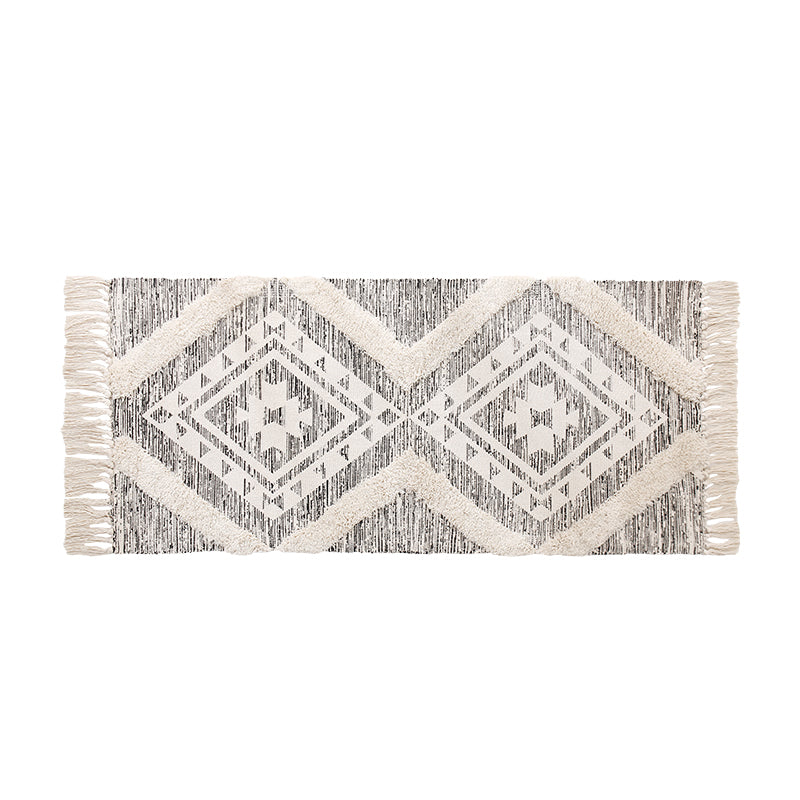 Set of 2 Grey Rugs