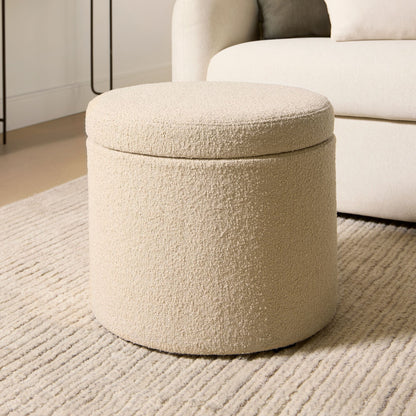 Storage Pouf Ottoman with Hidden Compartment (40x45 cm)