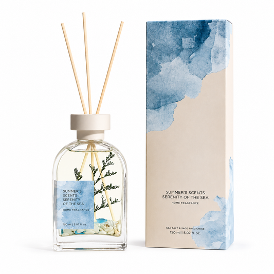 Serenity of the Sea Reed Diffuser 150 ml (Sea Salt & Sage)