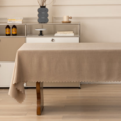 Vintage Beige Tablecloth (140x240 cm)