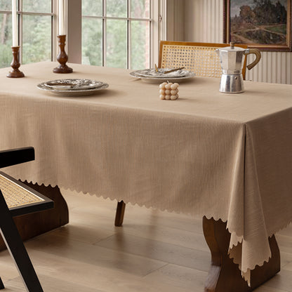 Vintage Beige Tablecloth (140x240 cm)