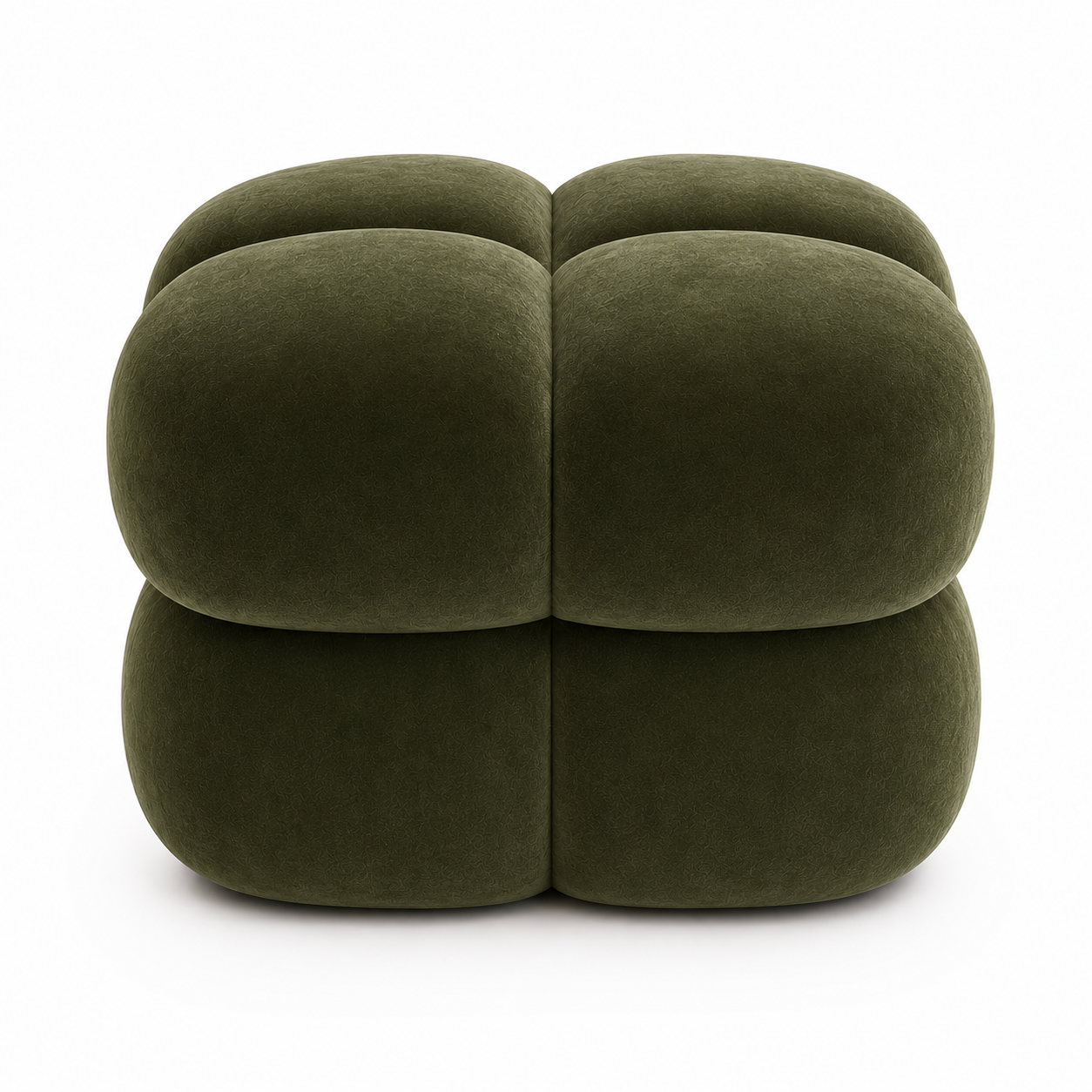Tufted Square Ottoman