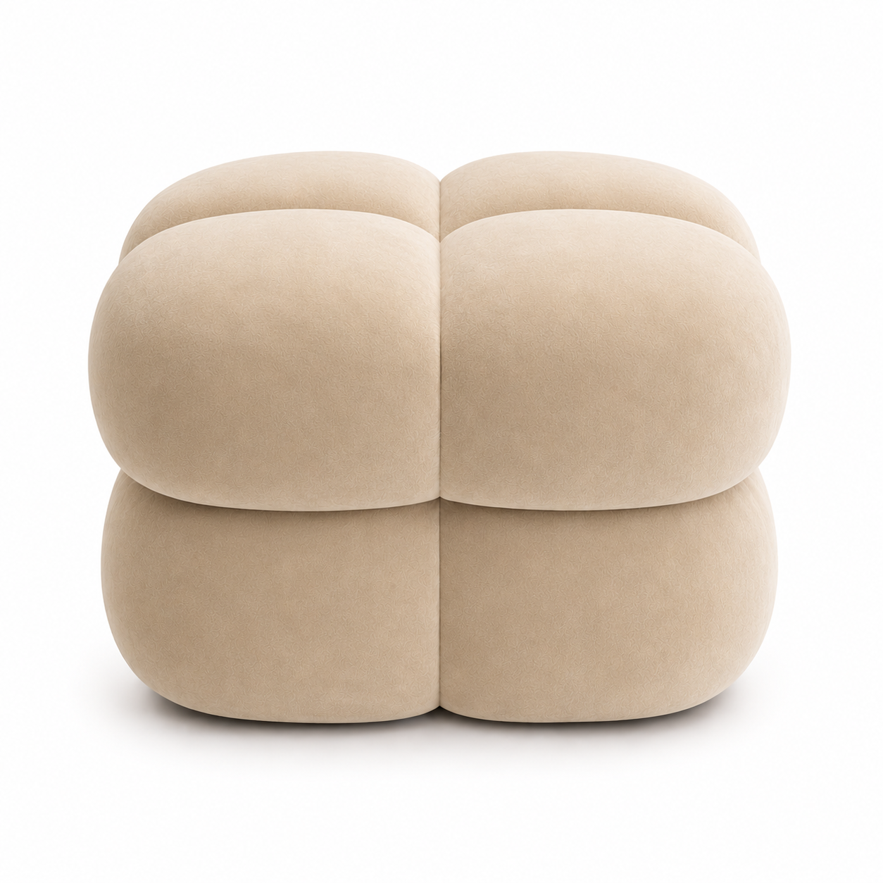 Tufted Square Ottoman